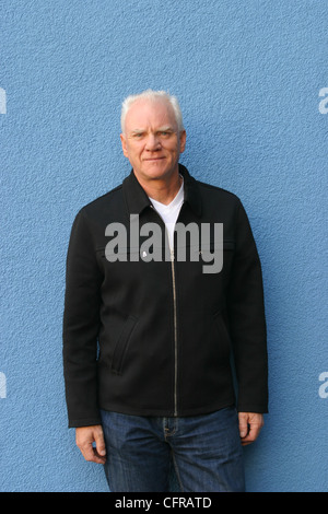 Malcolm McDowell, acteur, star de cinéma. Banque D'Images