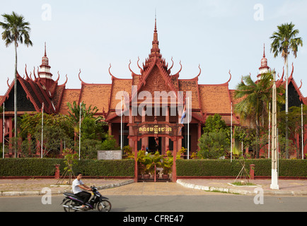 Le Musée National, Phnom Penh, Cambodge Banque D'Images