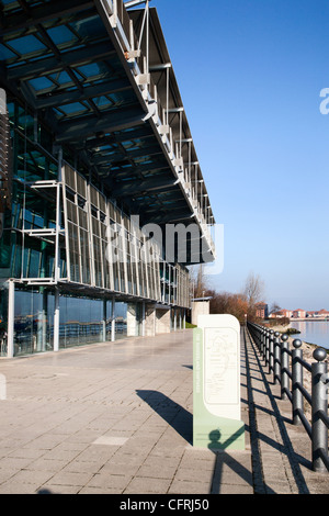 L'Université de Sunderland Sunderland England National Glass Centre Banque D'Images