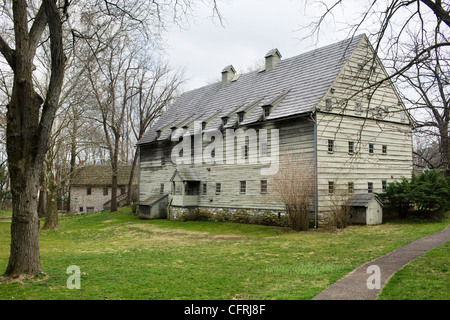 Cloître Ephrata, début 1732, de la communauté religieuse le comté de Lancaster en Pennsylvanie Banque D'Images