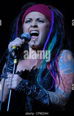 Jan 31, 2007 ; New York, NY, USA ; DILANA performing live in concert au Radio City de New York. Crédit obligatoire : Photo par Jeffrey Geller/ZUMA Press. (©) Copyright 2007 by Jeffrey Geller Banque D'Images