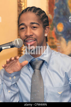 Feb 06, 2007 - Los Angeles, CA, USA - recording artist OMARION annonce les nominations pour les 21e anniversaire Soul Train Music Awards. (Crédit Image : © Marianna Massey Jour/ZUMA Press) Banque D'Images