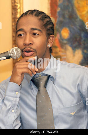 Feb 06, 2007 - Los Angeles, CA, USA - recording artist OMARION annonce les nominations pour les 21e anniversaire Soul Train Music Awards. (Crédit Image : © Marianna Massey Jour/ZUMA Press) Banque D'Images