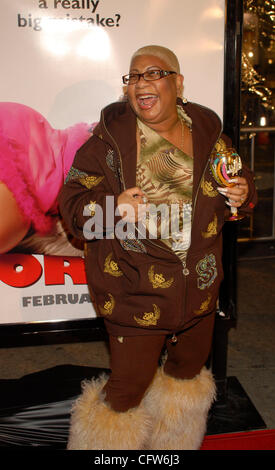 Feb 08, 2007 - Los Angeles, CA, USA - LUNELL arrive sur le tapis rouge pour la première de "NORBIT" au Mann Village Theatre. Banque D'Images