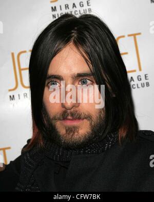 10 février 2007 - Hollywood, Californie, États-Unis - K51782EG.Jared Leto NOTICE RELEASE PARTY à la discothèque JET, l'HÔTEL MIRAGE, LAS VEGAS NV 02-09-2007. - 2007.(Image Crédit : Â© Ed Geller/Globe Photos/ZUMAPRESS.com) Banque D'Images