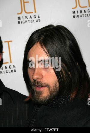 10 février 2007 - Hollywood, Californie, États-Unis - K51782EG.Jared Leto NOTICE RELEASE PARTY à la discothèque JET, l'HÔTEL MIRAGE, LAS VEGAS NV 02-09-2007. - 2007.(Image Crédit : Â© Ed Geller/Globe Photos/ZUMAPRESS.com) Banque D'Images