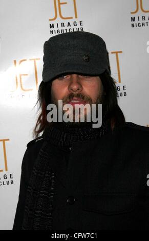 10 février 2007 - Hollywood, Californie, États-Unis - K51782EG.Jared Leto NOTICE RELEASE PARTY à la discothèque JET, l'HÔTEL MIRAGE, LAS VEGAS NV 02-09-2007. - 2007.(Image Crédit : Â© Ed Geller/Globe Photos/ZUMAPRESS.com) Banque D'Images