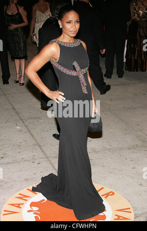 © 2007 Jerome Ware/Zuma Press l'actrice SANAA LATHAN pendant les arrivées à la Vanity Fair Oscar Party 2007 tenue à Mortons à West Hollywood, CA, Dimanche 25 Février, 2007 West Hollywood, CA Mortons Banque D'Images