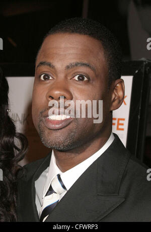 Mar 07, 2007 ; Hollywood, Californie, USA ; acteur Chris Rock à la 'Je crois que j'aime ma femme' Los Angeles Premiere tenue à l'ArcLight Cinemas, Hollywood crédit obligatoire : Photo par Paul Fenton/ZUMA Press. (©) Copyright 2007 by Paul Fenton Banque D'Images