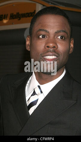 Mar 07, 2007 ; Hollywood, Californie, USA ; acteur Chris Rock à la 'Je crois que j'aime ma femme' Los Angeles Premiere tenue à l'ArcLight Cinemas, Hollywood crédit obligatoire : Photo par Paul Fenton/ZUMA Press. (©) Copyright 2007 by Paul Fenton Banque D'Images