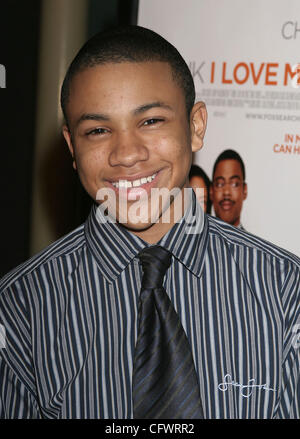 Mar 07, 2007 ; Hollywood, Californie, USA ; acteur TEQUAN RICHMOND au 'Je pense que j'aime ma femme' Los Angeles Premiere tenue à l'ArcLight Cinemas, Hollywood crédit obligatoire : Photo par Paul Fenton/ZUMA Press. (©) Copyright 2007 by Paul Fenton Banque D'Images