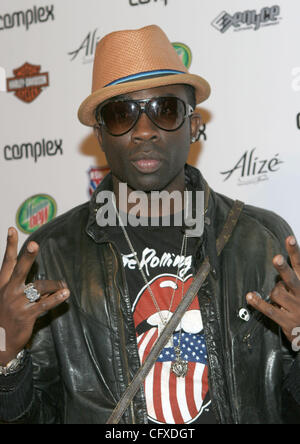 Apr 10, 2007 - Hollywood, CA, USA - SAM SARPONG au 5e anniversaire du magazine complexe au club salon. (Crédit Image : © Marianna Massey Jour/ZUMA Press) Banque D'Images