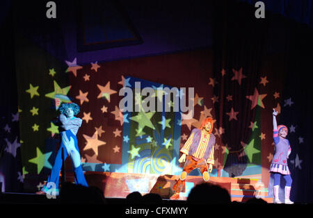 20 avr 2007 - Norfolk, VA, USA - Le groupe DOODLEBOPS Deedee, Rooney, et le MEO Doodle obtenez les enfants allant à la Ted Centre constant à l'université Old Dominion à Norfolk, VA. (Crédit Image : © Jeff Moore/ZUMA Press) Banque D'Images