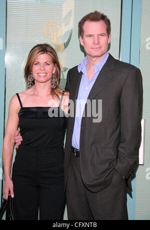 Apr 23, 2007 - Hollywood, CA, USA - JACK Coleman et son épouse BETH TOUSSAINT lors d'une soirée avec des "héros" qui a eu lieu à l'Academy of Television Arts & Sciences dans le Nord d'Hollywood. (Crédit Image : © Camilla Zenz/ZUMA Press) Banque D'Images