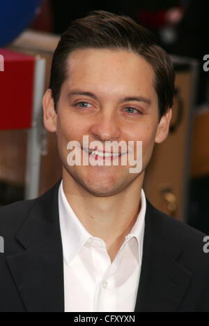 Apr 30, 2007 - New York, NY, USA -Acteur Tobey Maguire à partir de la distribution du nouveau film 'Spider-Man 3' au 'aujourd'hui' show qui a eu lieu du Rockefeller Plaza. (Crédit Image : © Nancy/Kaszerman ZUMA Press) Banque D'Images