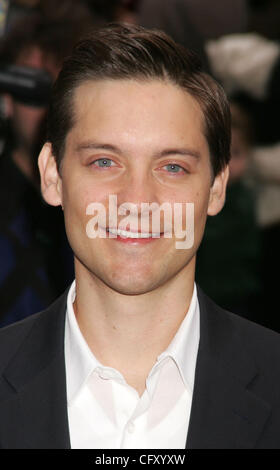 Apr 30, 2007 - New York, NY, USA -Acteur Tobey Maguire à partir de la distribution du nouveau film 'Spider-Man 3' au 'aujourd'hui' show qui a eu lieu du Rockefeller Plaza. (Crédit Image : © Nancy/Kaszerman ZUMA Press) Banque D'Images