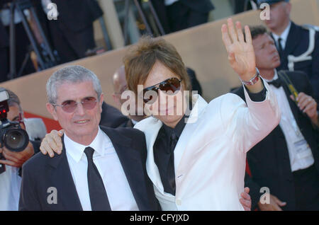 Claude Lelouch et Michael Cimino au "Chacun son cinéma" Tous les administrateurs Premiere - Festival de Cannes 2007. Banque D'Images