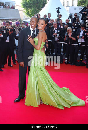 Nick Cannon et Selita Ebanks Banque D'Images