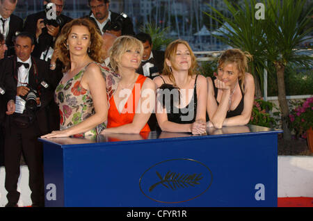 Anne Consigny, Marie-Josée Croze, Emmanuelle Seigner et Olatz Lopez Garmendia Banque D'Images