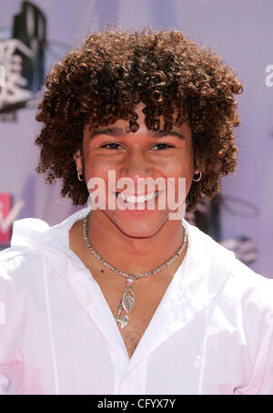 Jun 03, 2007 - Hollywood, CA, USA - CORBIN BLEU à la 2007 MTV Movie Awards tenue à Amphithéâtre Gibson. (Crédit Image : © Lisa O'Connor/ZUMA Press) Banque D'Images