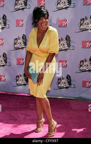 Jun 03, 2007 - Hollywood, CA, USA - NIECY NASH à la 2007 MTV Movie Awards tenue à Amphithéâtre Gibson. (Crédit Image : © Lisa O'Connor/ZUMA Press) Banque D'Images