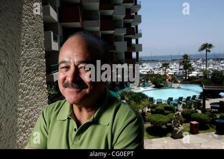 26 juin 2007, Ensenada, Baja California, Mexique. Ancien gouverneur de Basse-californie ERNESTO RUFFO APPEL s'élève à l'Hôtel Coral et Marina le mardi à Ensenada, au Mexique.  Crédit obligatoire : photo par Eduardo Contreras/San Diego Union-Tribune/Zuma Press. copyright 2007 San Diego Union-Tribune Banque D'Images