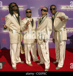 © 2007 Jerome Ware/Zuma Press Music Group Pretty Ricky après les arrivées au BET Awards 2007 qui s'est tenue au Shrine Auditorium à Los Angeles, CA. Le mardi 26 juin 2007 Le Shrine Auditorium de Los Angeles, CA Banque D'Images