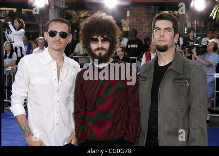 27 juin 2007 - Hollywood, CA, USA - LINKIN PARK au Hollywood Premiere de '' qui s'est tenue au Village de Mann Theatre. (Crédit Image : © Lisa O'Connor/ZUMA Press) Banque D'Images