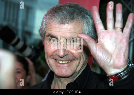 Célèbre réalisateur Claude Lelouch au Festival International du Film de Moscou Banque D'Images