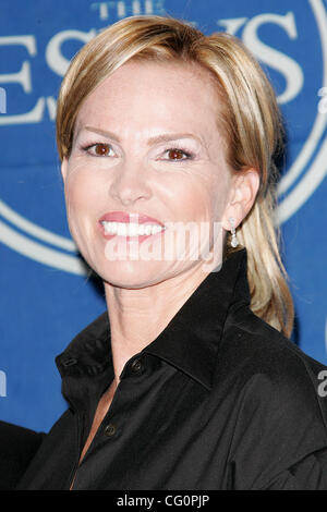 © 2007 Jerome Ware/Zuma Press actrice JANET JONES-GRETZKY dans la salle de presse pour la remise des prix ESPY 2007 tenue au théâtre Kodak à Hollywood, CA. Le mercredi 11 juillet 2007 le Kodak Theatre de Hollywood, CA Banque D'Images