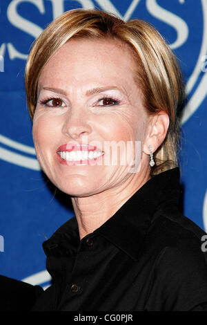 © 2007 Jerome Ware/Zuma Press actrice JANET JONES-GRETZKY dans la salle de presse pour la remise des prix ESPY 2007 tenue au théâtre Kodak à Hollywood, CA. Le mercredi 11 juillet 2007 le Kodak Theatre de Hollywood, CA Banque D'Images