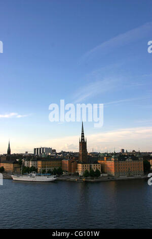 Jul 18, 2007 - Stockholm, Suède - Stockholm est la capitale et la plus grande ville de Suède et, par conséquent, le site de l'gouvernement suédois et le Parlement ainsi que la résidence officielle du monarque suédois. Stockholm a été le centre politique et économique de la Suède depuis le 13ème Banque D'Images