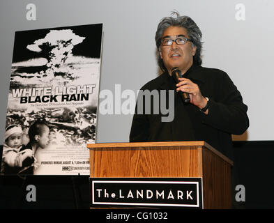 Los Angeles, CA - 18 juillet 2007 : LOS ANGELES PREMIERE DE HBO'S WHITE LIGHT/BLACK RAIN : LA DESTRUCTION D'Hiroshima et Nagasaki Steven Okazaki - Directeur, White Light/Black Rain Banque D'Images