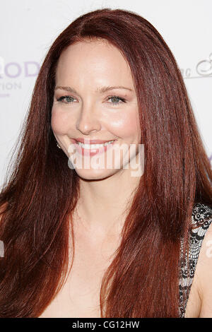 © 2007 Jerome Ware/Zuma Press AMY YASBECK actrice pendant les arrivées à l'DesignCare 2007 tenue à une résidence privée à Malibu, CA. Samedi, 21 juillet 2007, Malibu, CA Banque D'Images