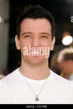 Jul 24, 2007 - Westwood, Californie, USA - Chanteur JC CHASEZ à 'The Simpsons Movie' tenu à la Mann Village Theatre. (Crédit Image : © Lisa O'Connor/ZUMA Press) Banque D'Images