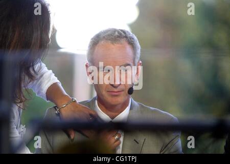 29 août 2007 - New York, New York, États-Unis - K54434B Ltée. Ouvert aux États-Unis à l'USTA Billie Jean King complexe dans Flushing Queens 08-29-2007. - 2007.JOHN MCENROE(Image Crédit : Â© Bruce Cotler/Photos/ZUMAPRESS.com) Globe Banque D'Images