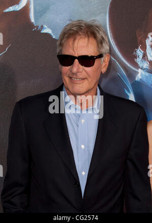 24 juillet 2011 - San Diego, Californie, États-Unis - HARRISON FORD arrive à l 'Cowboys and Aliens' première mondiale au cours du tapis rouge International Comic Con 2011. (Crédit Image : © Mark/ZUMAPRESS.com) Samala Banque D'Images