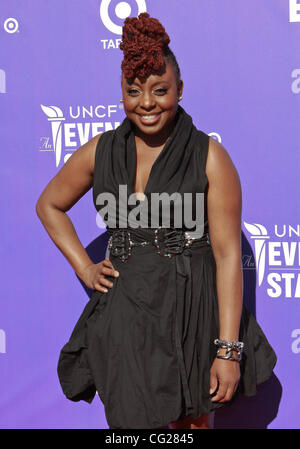 14 août 2011 - Los Angeles, Californie, États-Unis - Ledisi.33e assemblée annuelle de l'UNCF Une Soirée des étoiles 2011 tenue à l'auditorium municipal de Pasadena Pasadena, CA. 14 août 2011.-(L'image Crédit : © TLeopold ZUMAPRESS.com)/Photos/Globe Banque D'Images