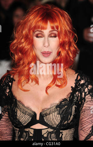 Cher 'Burlesque' UK Film Premiere à l'Empire Leicester Square Londres, Angleterre - 13.12.10 Banque D'Images