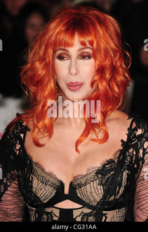 Cher 'Burlesque' UK Film Premiere à l'Empire Leicester Square Londres, Angleterre - 13.12.10 Banque D'Images