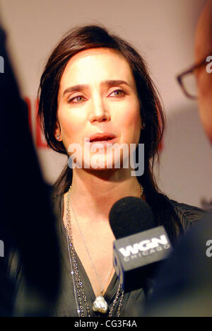 Jennifer Connelly première mondiale de 'l' s'est tenue à l'AMC River East Theatre - Arrivées Chicago, États-Unis - 06.01.11 Banque D'Images