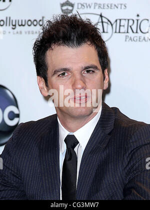 Tony Dovolani Miss America 2011 Conférence de presse du juge au Planet Hollywood Resort and Casino Las Vegas, Nevada - 12.01.11 Banque D'Images