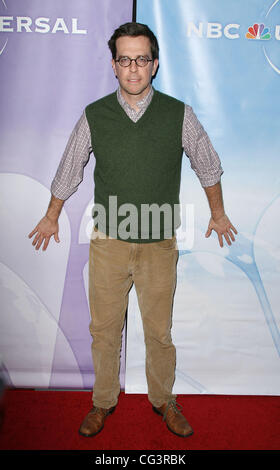 Ed Helms NBC Universal 2011 TCA Winter Press Tour All-Star a tenu à l'hôtel Langham Huntington Hotel - Arrivées Pasadena, Californie - 13.01.11 Banque D'Images