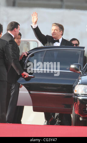 Alec Baldwin 68th Golden Globe Awards annuel tenu à l'hôtel Beverly Hilton - Arrivées à Beverly Hills, Californie - 16.01.11 Banque D'Images
