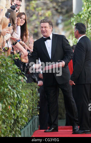 Alec Baldwin 68th Golden Globe Awards annuel tenu à l'hôtel Beverly Hilton - Arrivées à Beverly Hills, Californie - 16.01.11 Banque D'Images