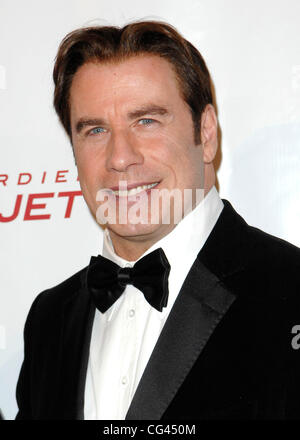 John Travolta de la 8e conférence annuelle de l'Aviation de Living Legends Awards au Beverly Hilton - Arrivées Los Angeles, Californie - 21.01.11 Banque D'Images