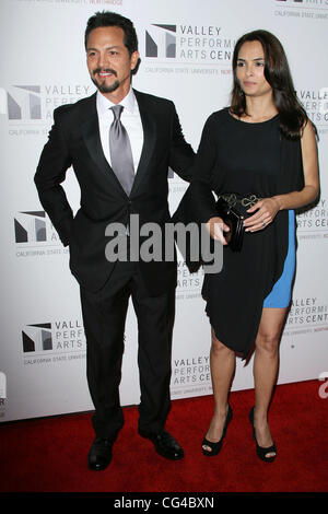 Benjamin Bratt et épouse Talisa Soto Valley Ouverture du Centre des arts de la scène gala tenu à la California State University Northridge Northridge, Californie - 29.01.11 Banque D'Images