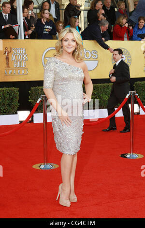 Jane Krakowski La 17e édition des Screen Actors Guild Awards (SAG Awards 2011) tenue au Shrine Auditorium & Expo Center - Arrivées Los Angeles, Californie - 30.01.11 Banque D'Images