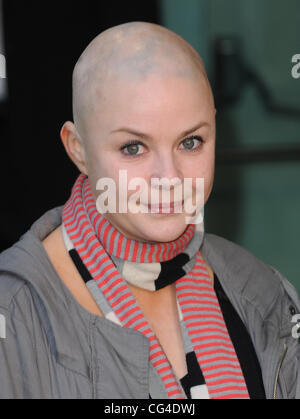 Gail Porter arrivant à la première de Gnomeo and Juliet à l'Odeon Leicester Square à Londres, Angleterre - 30.01.11 ** Non disponible pour publication en France. Disponible pour publication dans le reste du monde** Obligatoire Crédit : Zak Hussein/WENN.com Banque D'Images