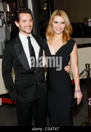 Claire Danes et Hugh Dancy 63e Congrès annuel de la DGA Awards au Grand Bal à Hollywood & Highland Center Hollywood, Californie - 29.01.11 Banque D'Images